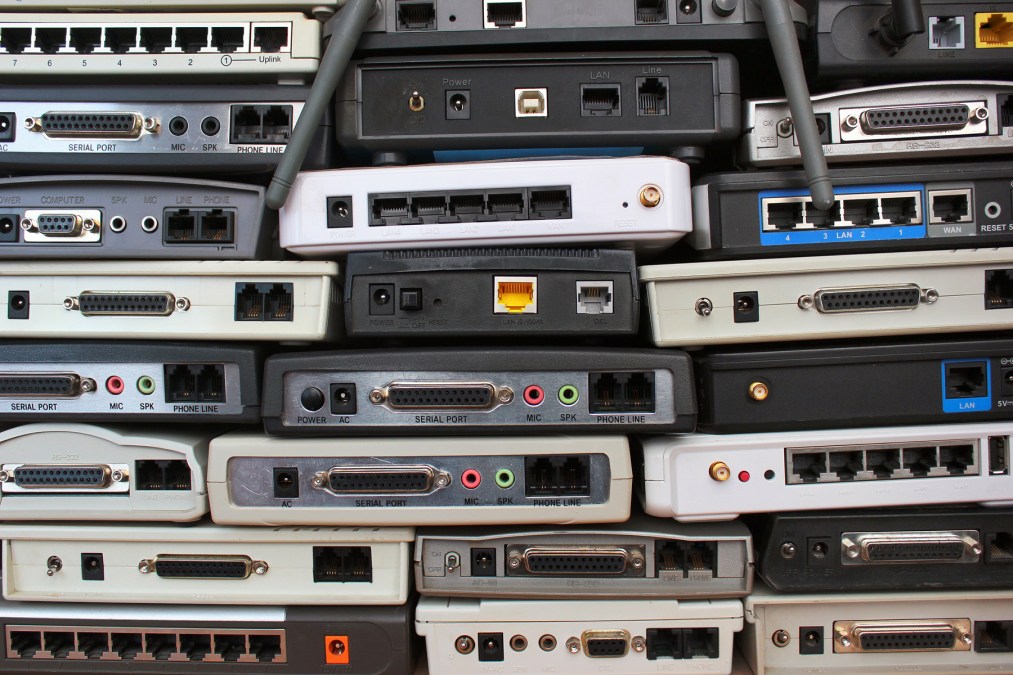 Old networking equipment