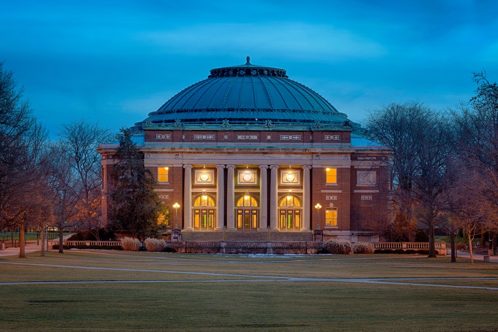 Foellinger Auditorium at University of Illinois