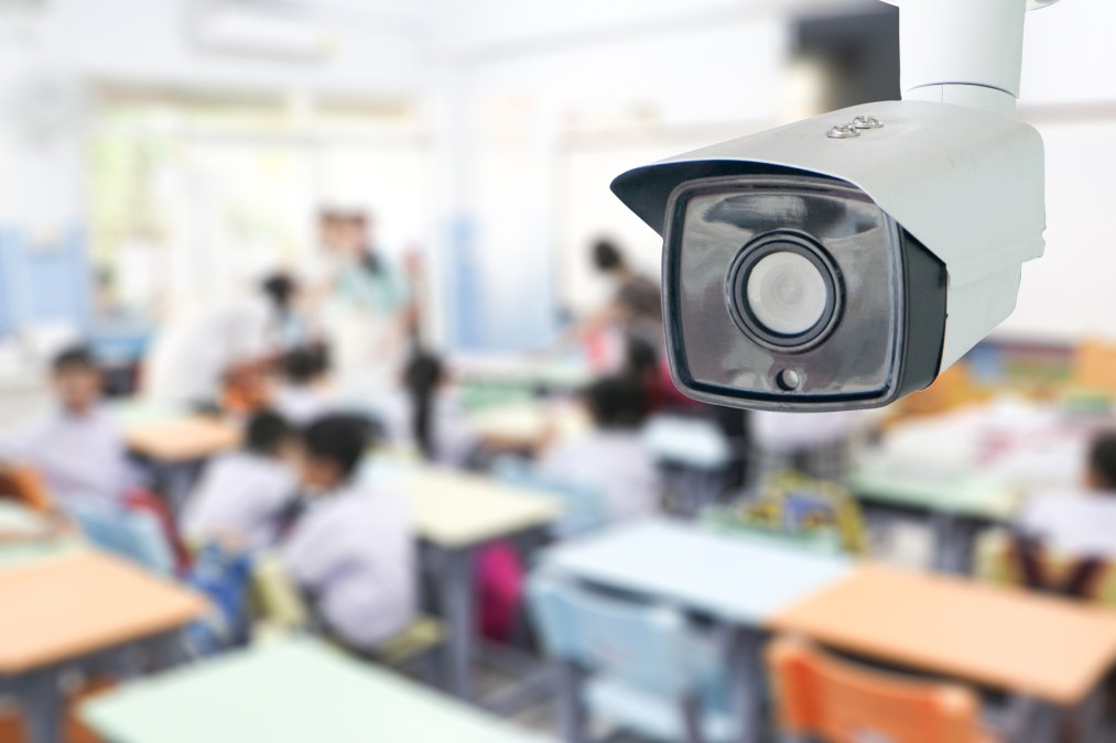 camera in classroom