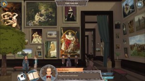 A screenshot from the game ARTé: Lumière