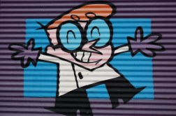 Dexter's Laboratory graffiti