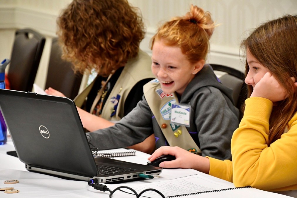 girl scouts coding