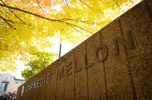 Carnegie Mellon University sign