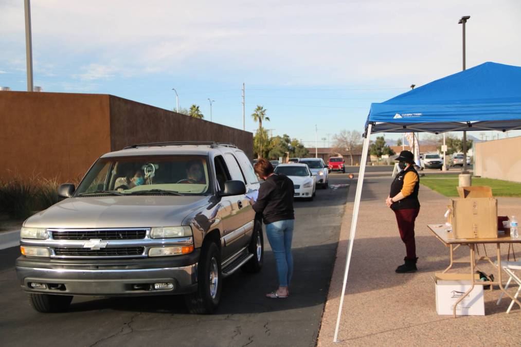 ASU FAFSA drive-through event