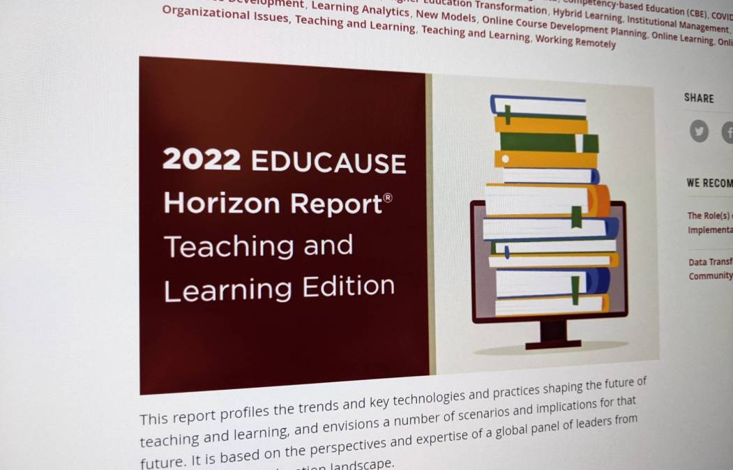 2022 Educause Horizon Report